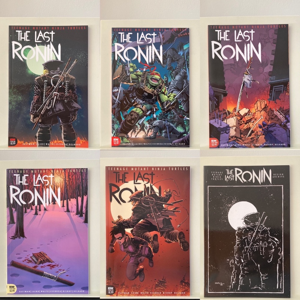 #1 (Second print) Teenage Mutant Ninja Turtles The Last Ronin 🥷🏻🐢 + Design